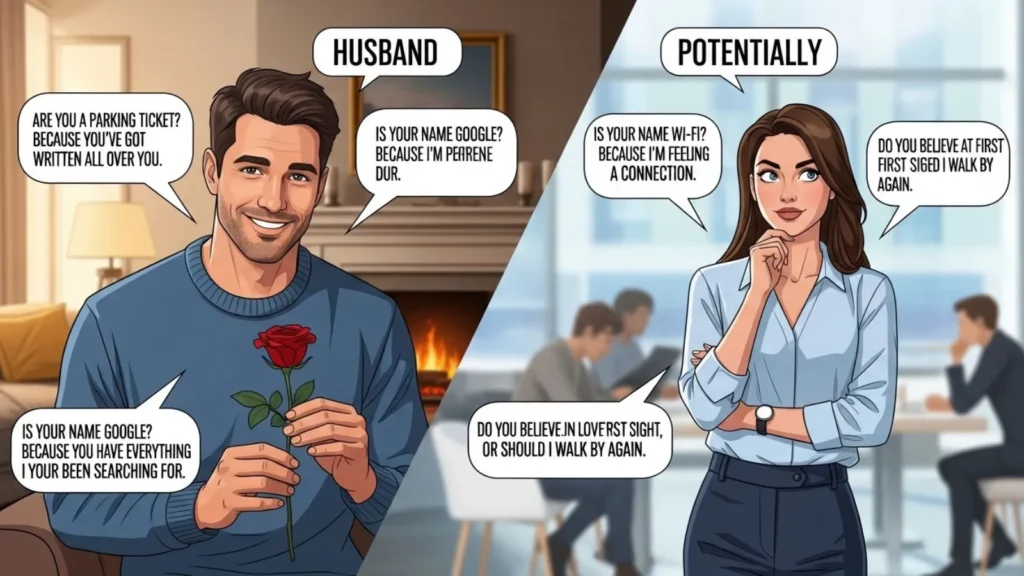  Pick Up Lines for Husband and Potentially 