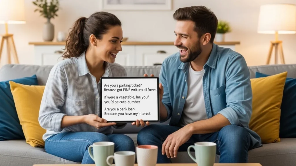  Pick Up Lines for Husband to Make Him Laugh