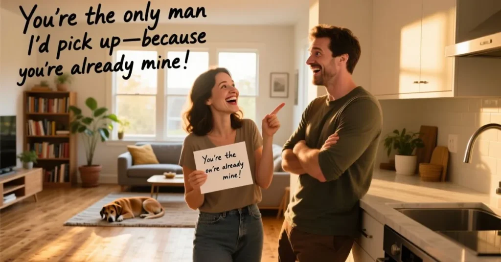 Pick Up Lines for Husband to Make Him Laugh