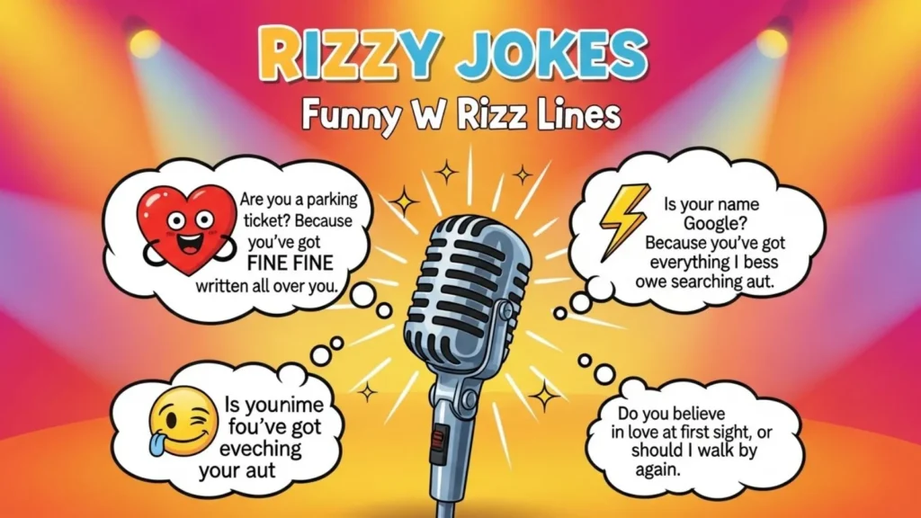 Rizzy Jokes (Funny W Rizz Lines)
