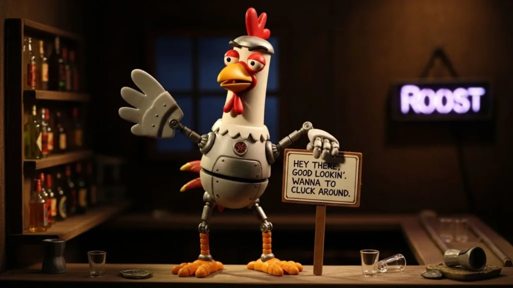 Robot Chicken Pick Up Lines