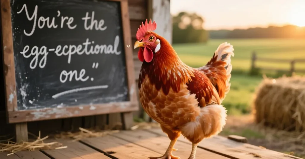 Romantic Chicken Pick Up Lines