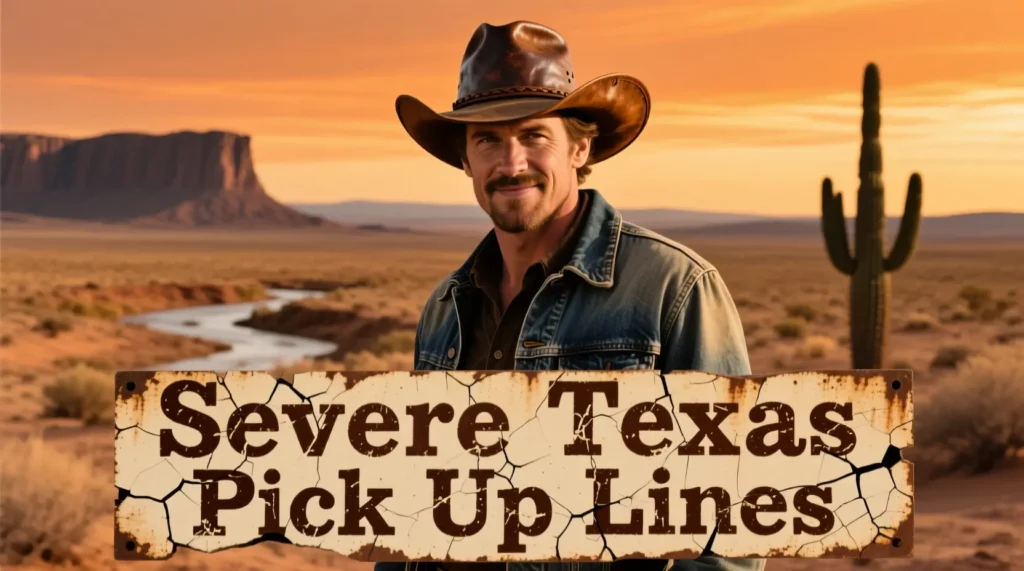 Severe Texas Pick Up Lines