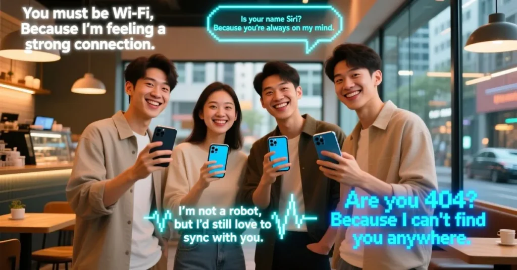 Short & Cheeky Tech Pick Up Lines