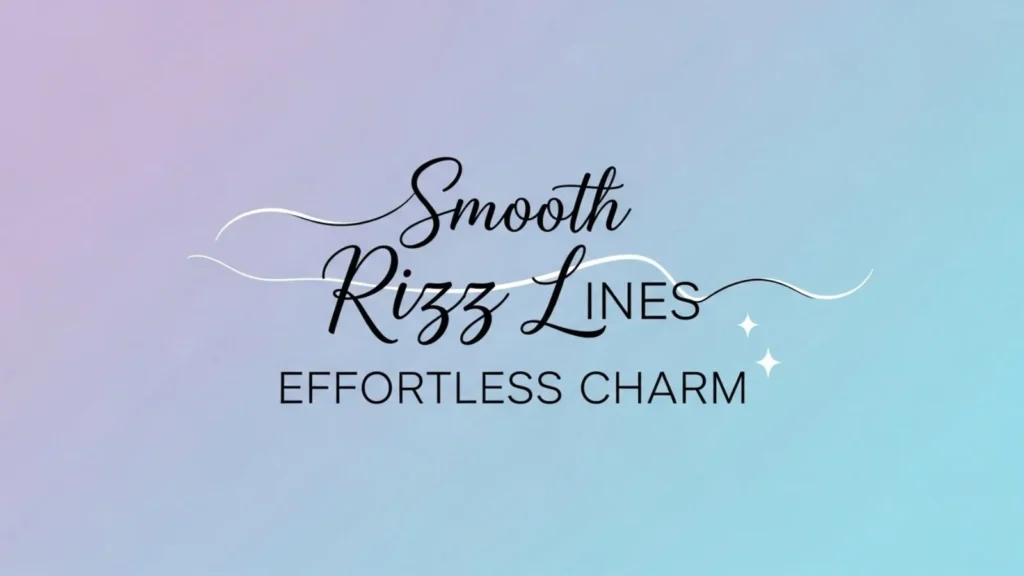  Smooth Rizz Lines Effortless Charm