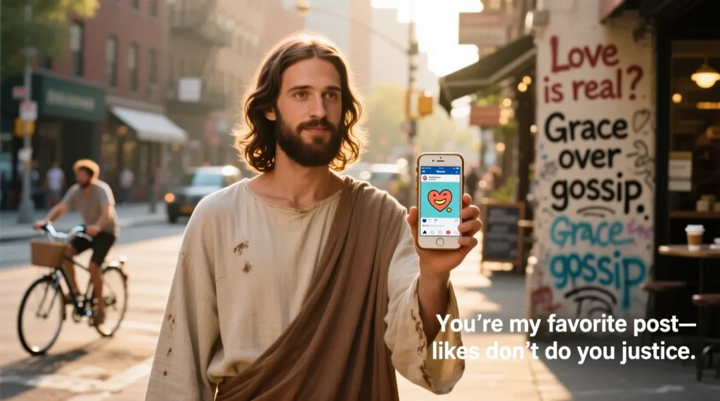 Social media Jesus pick up lines