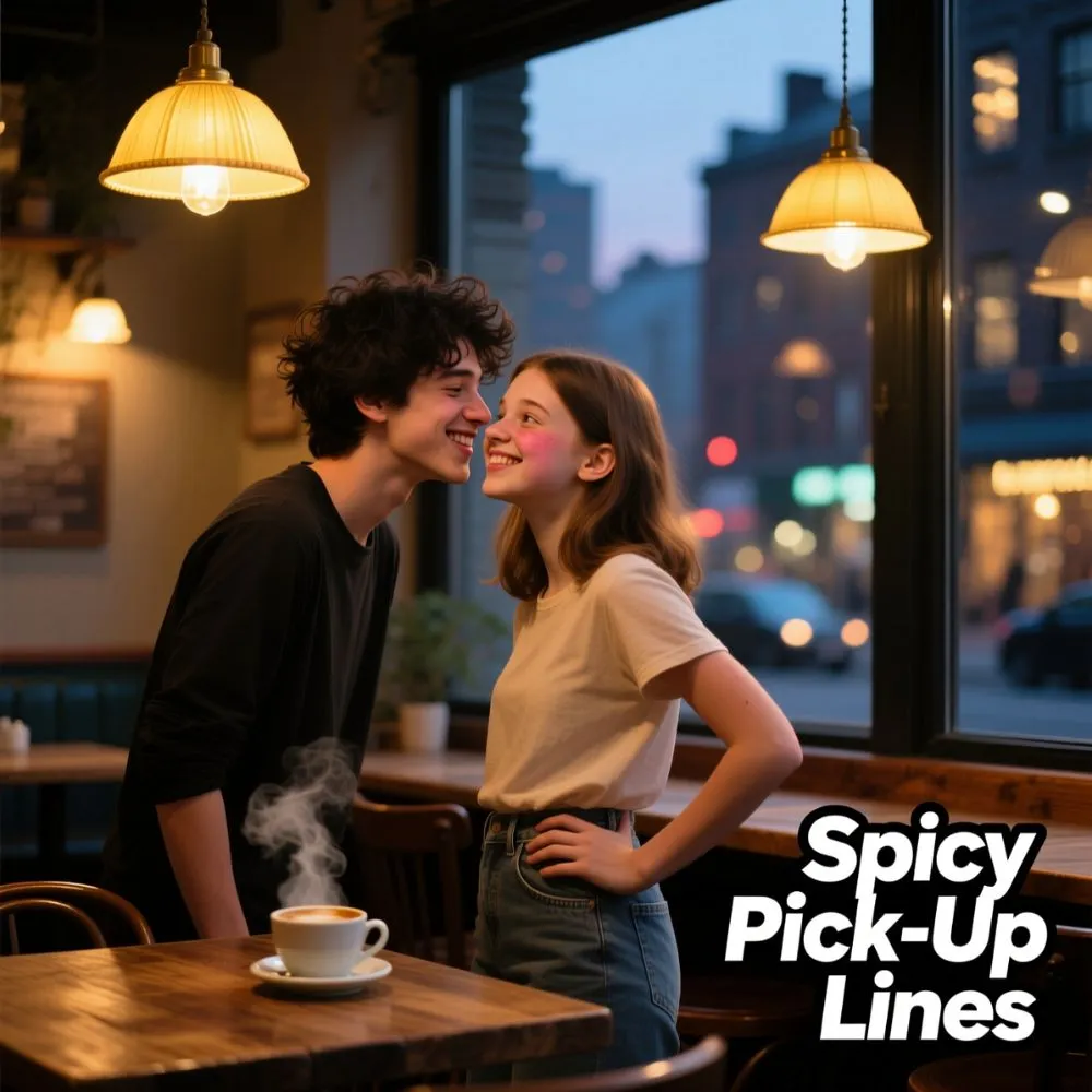 Spicy Pick Up Lines for a Boy