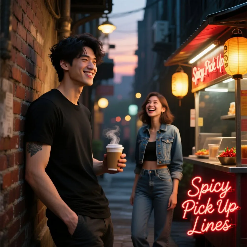 Spicy Pick Up Lines for a Guy