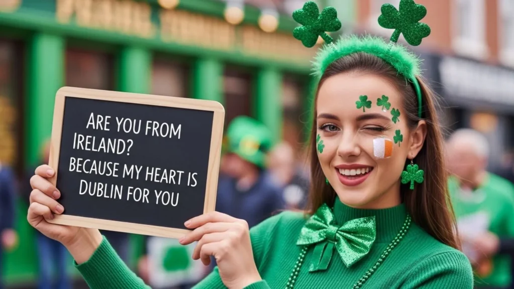 St Patrick’s Day Pick Up Lines for Him