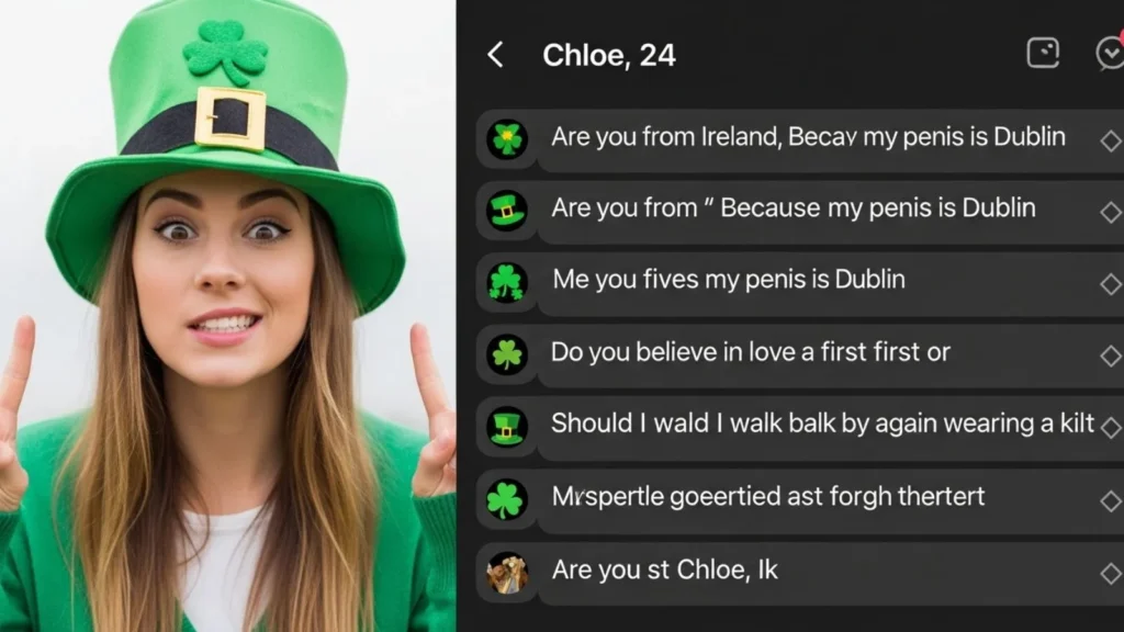 St Patrick’s Day Pick Up Lines Tinder