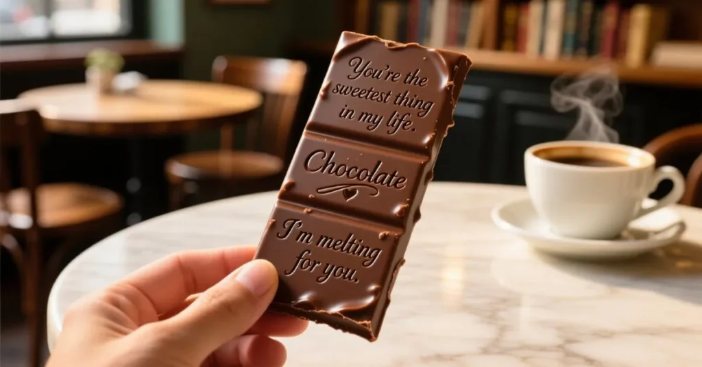 Sweet Chocolate Pick Up Lines