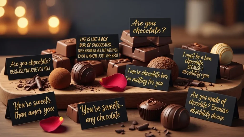  Sweet Chocolate Pick Up Lines for Her