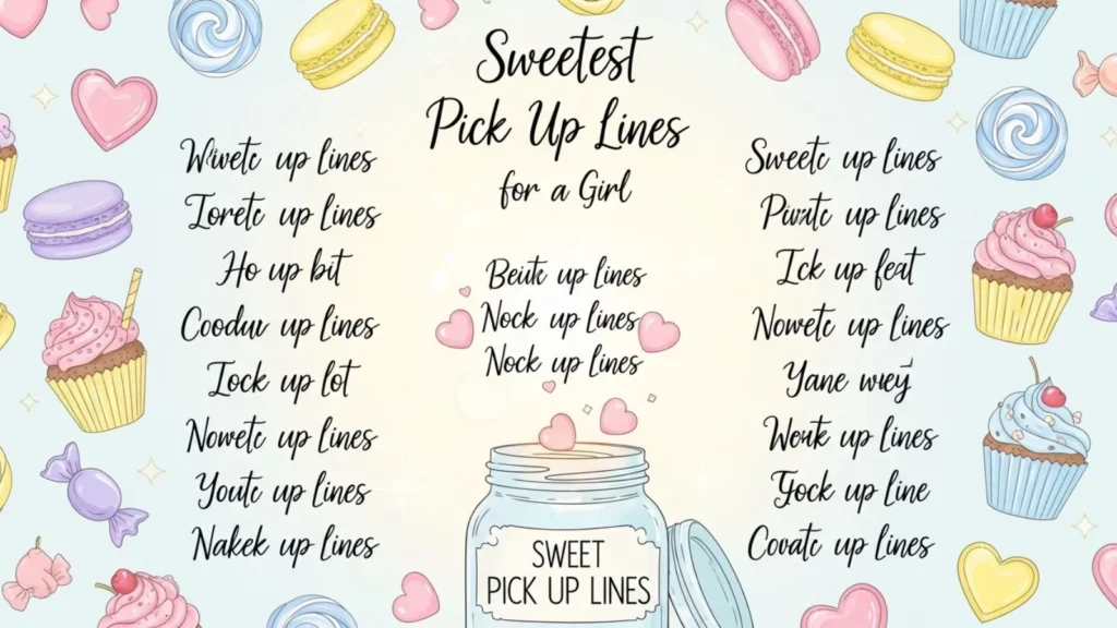 Sweetest Pick Up Lines