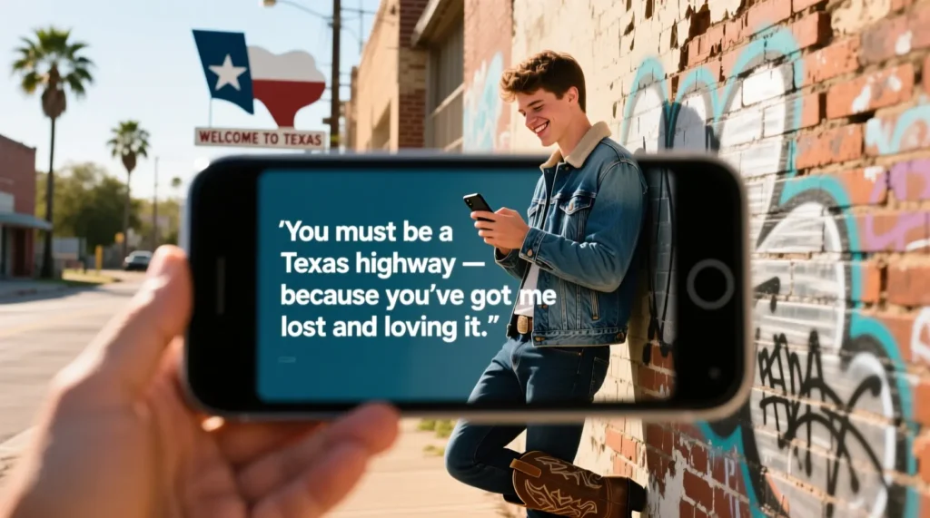 Texas Pick Up Lines for Texting