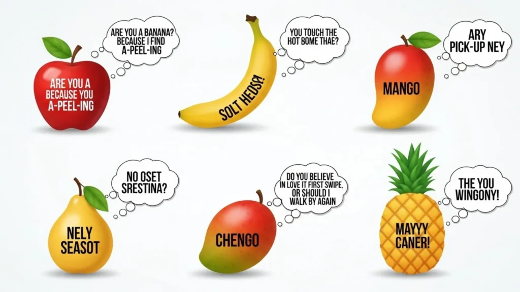 Tinder Fruit Pick Up Lines