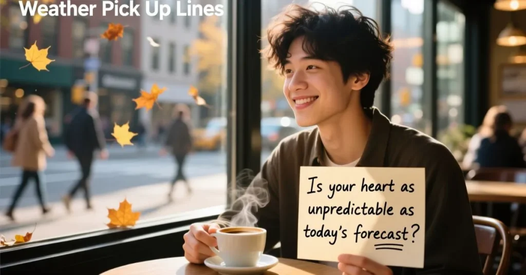 Weather Pick Up Lines Reddit 