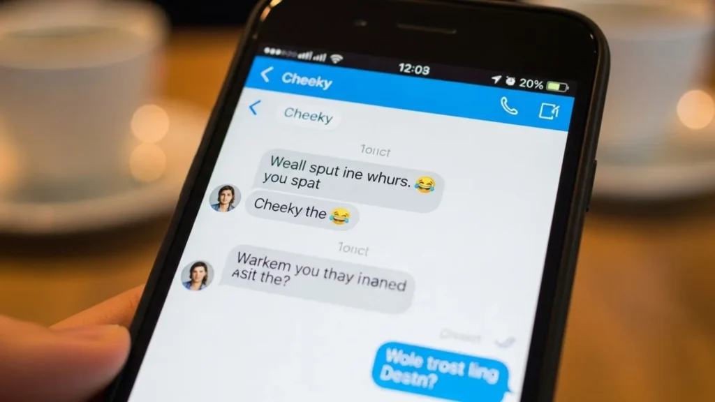 Cheeky Pick Up Lines Over Text