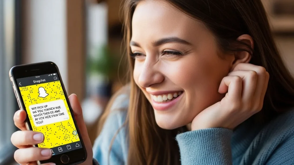 Cheeky Snapchat Pick Up Lines