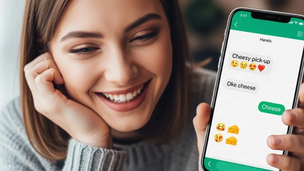 Cheesy Pick Up Lines Over Text