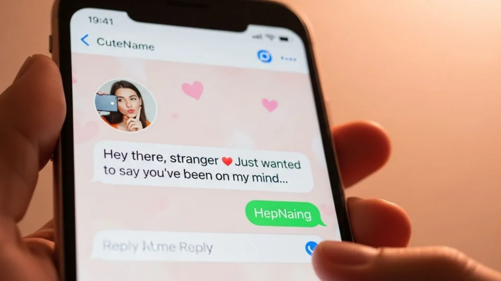 Cute Pick Up Lines for Flirting Over Text