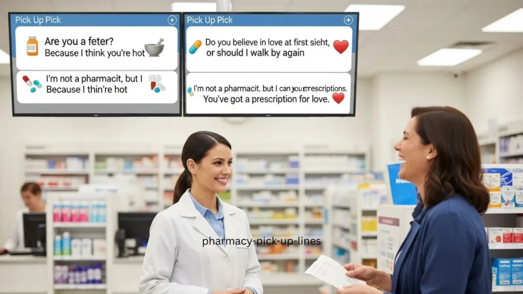Funny Pharmacy Pick Up Lines
