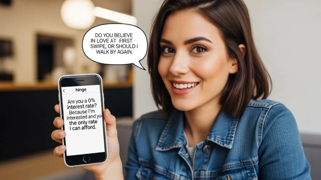 Funny Pick Up Lines for Hinge