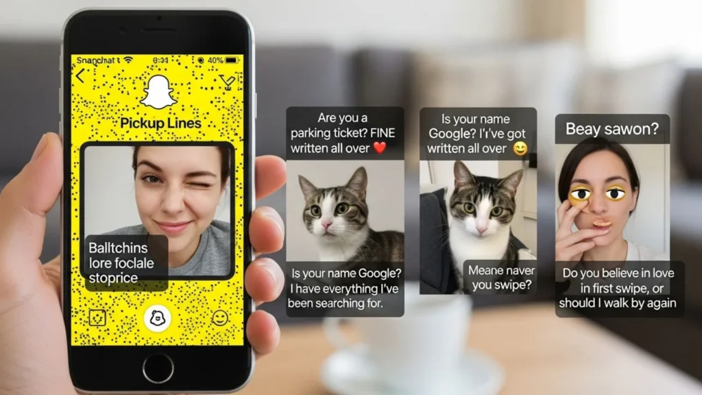 Funny Snapchat Pick Up Lines