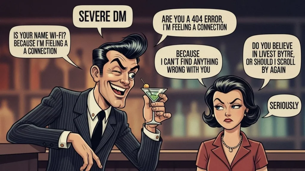 Severe DM Pick Up Lines