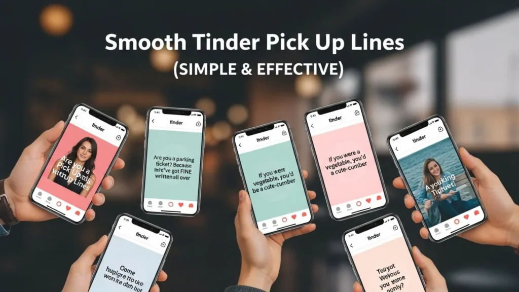 Smooth Tinder Pick Up Lines (Simple & Effective)