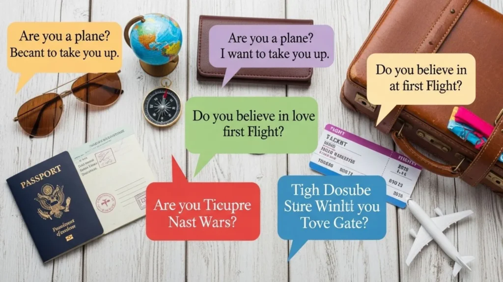  Airport and Travel-Themed Pick Up Lines