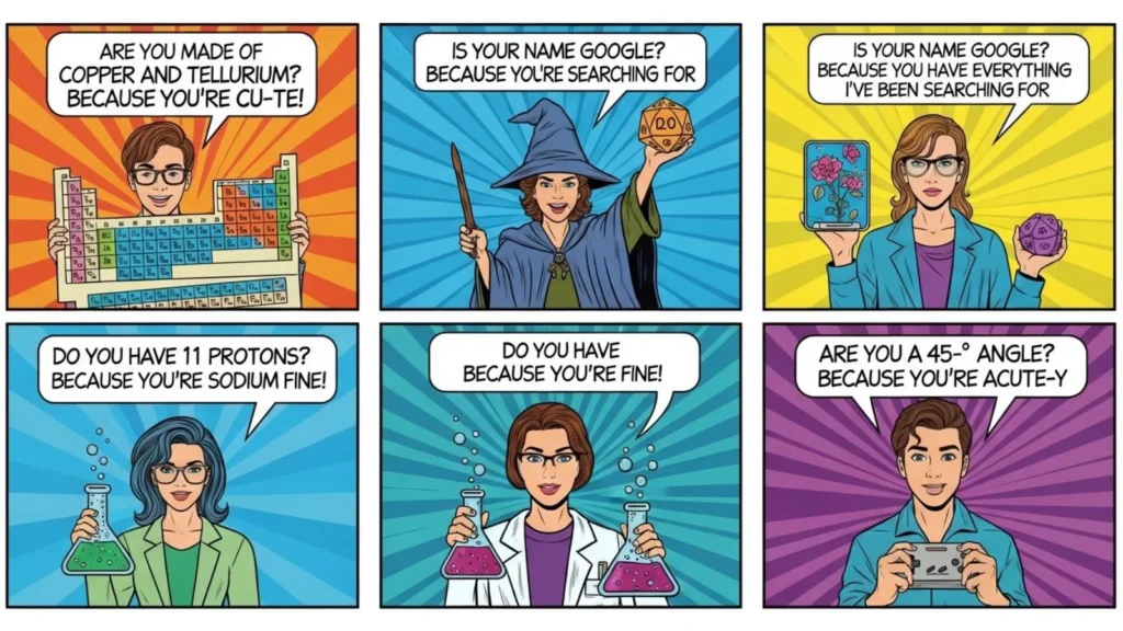 Nerdy Weird Pick Up Lines