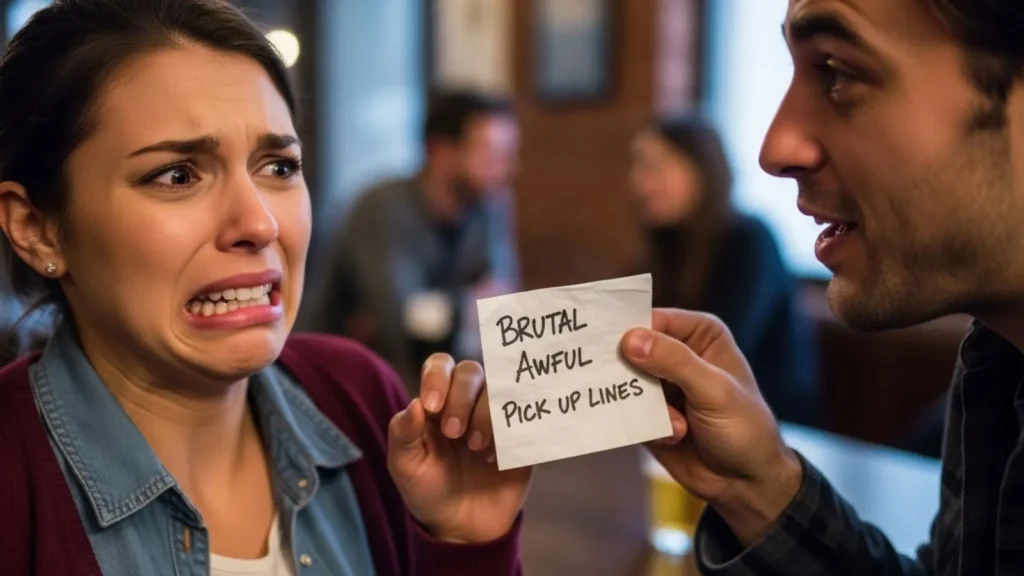 Brutal Awful Pick Up Lines