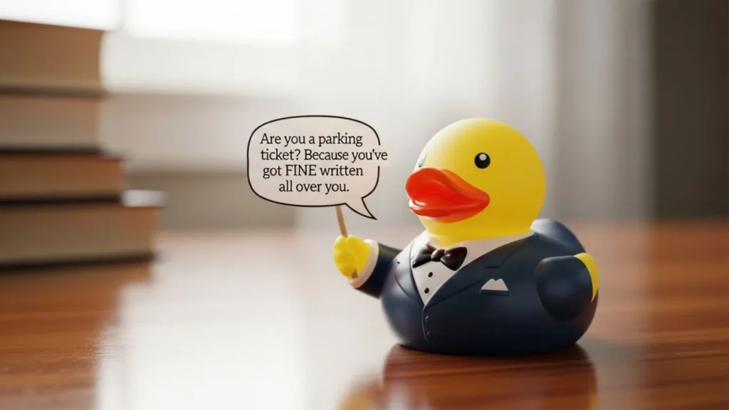Clean Duck Pick Up Lines