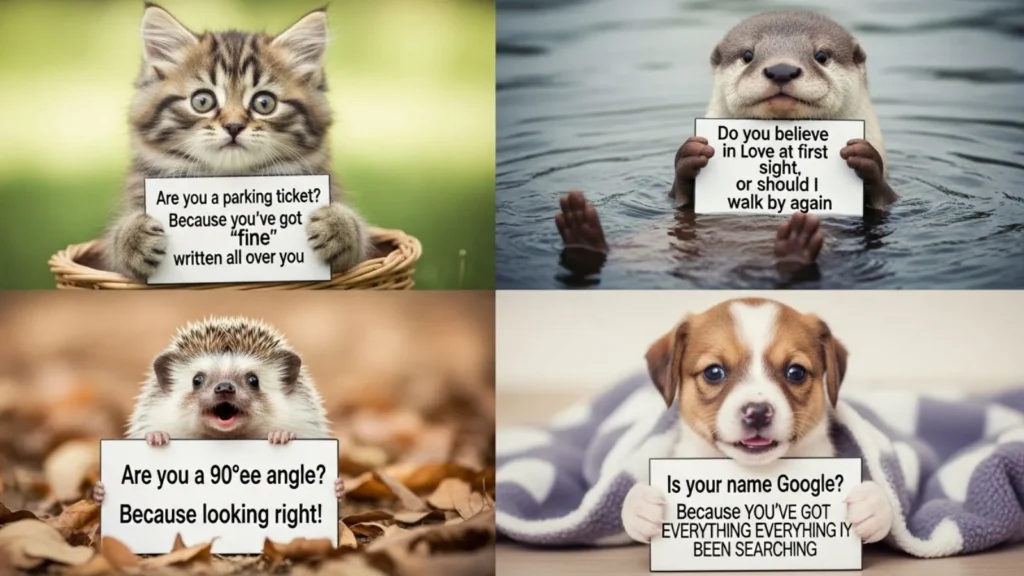 Cute Silly Meme Pick Up Lines