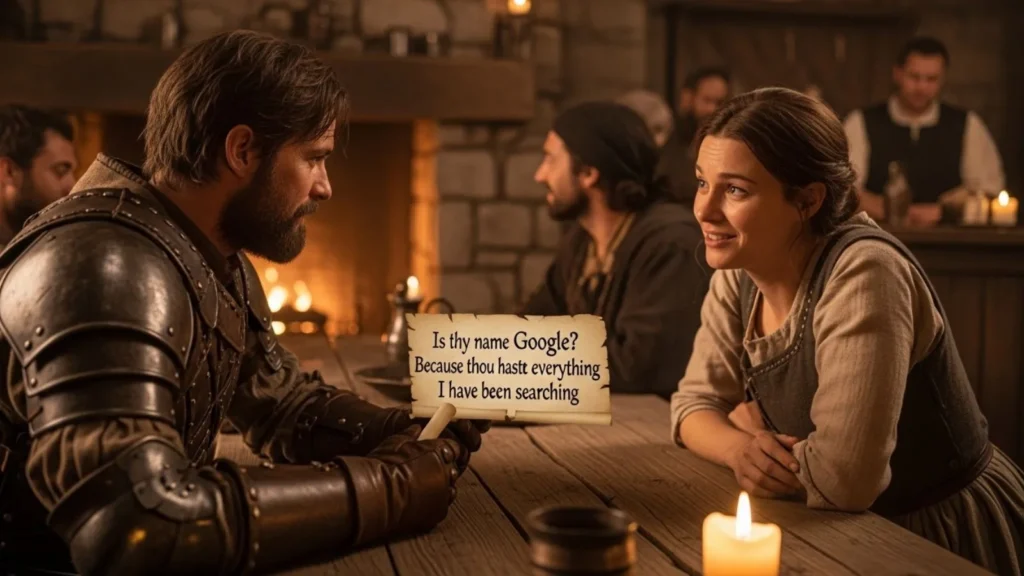 Dark Medieval Pick Up Lines