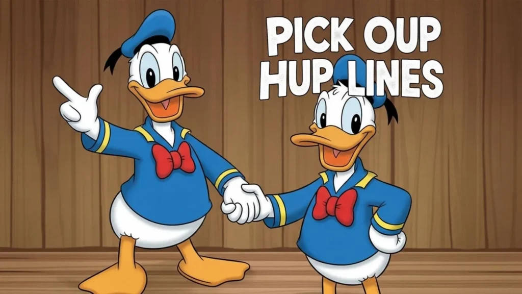 Donald Duck Pick Up Lines