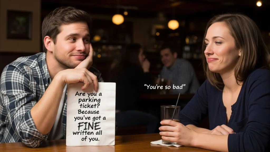 Dry Humor Awful Pick Up Lines