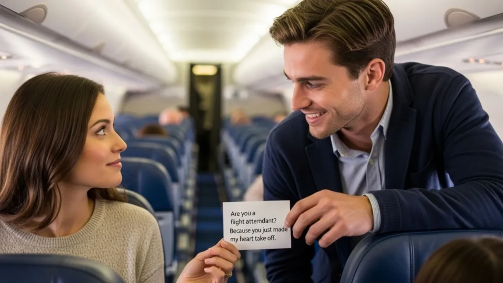 Flirty Airplane Pick Up Lines