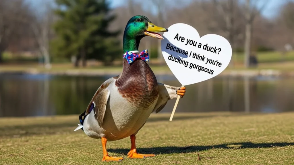 Funny Duck Pick Up Lines