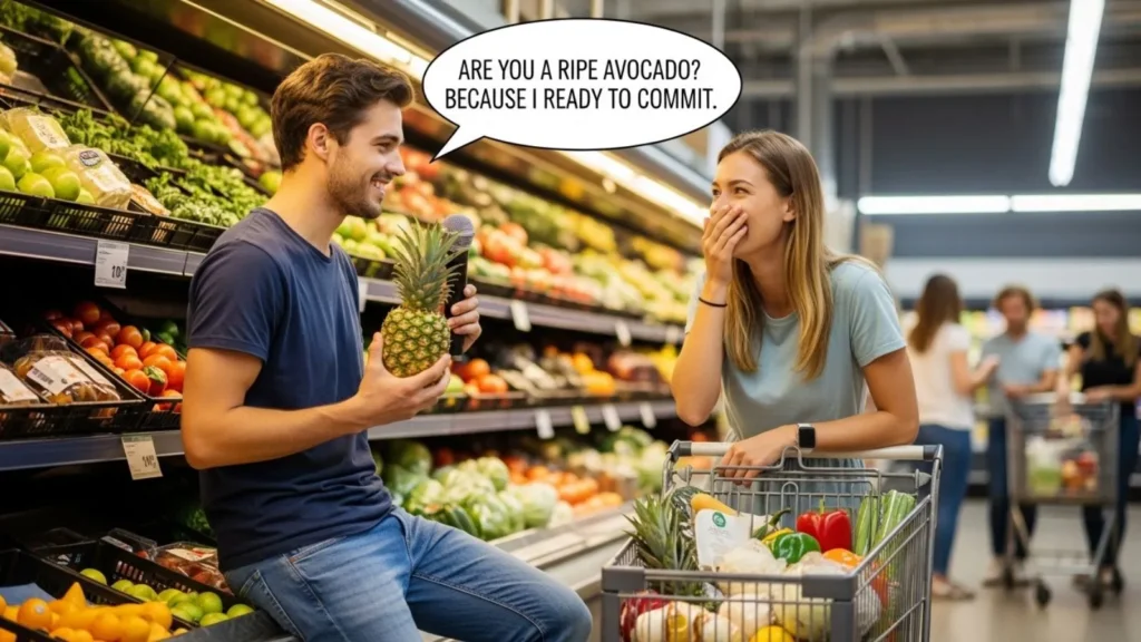 Funny Grocery Store Pick Up Lines