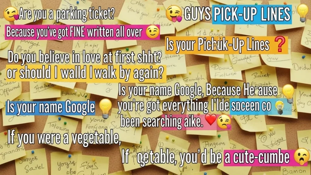 Funny Pick Up Lines For Guys