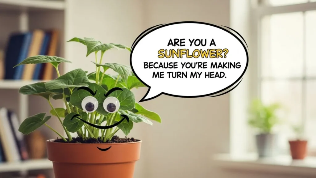 Funny Plant Pick Up Lines