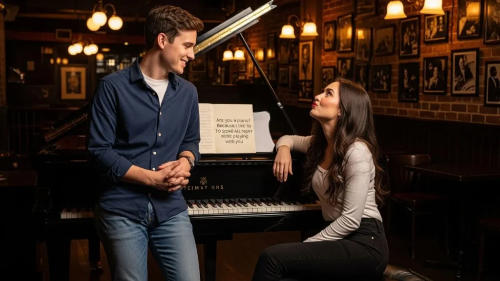 Piano Pick Up Lines for Flirting