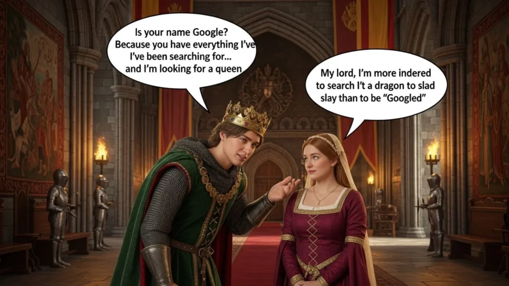 Royal Themed Medieval Pick Up Lines