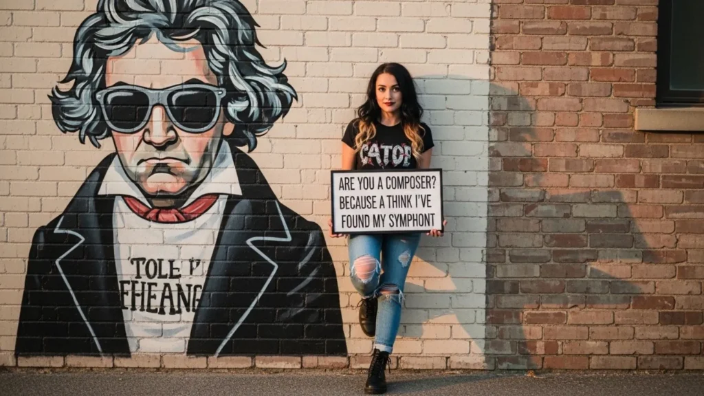 Beethoven Pickup Lines for Music Lovers