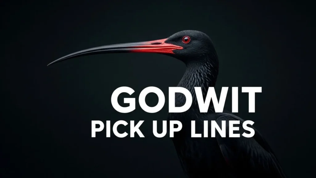 Bold Godwit Pick Up Lines