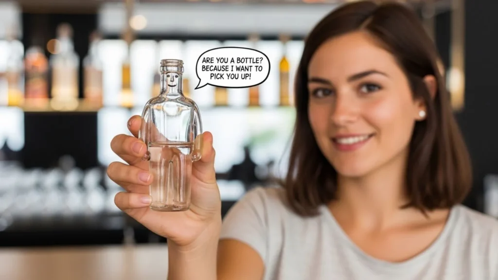Cheeky Bottle Pick Up Lines