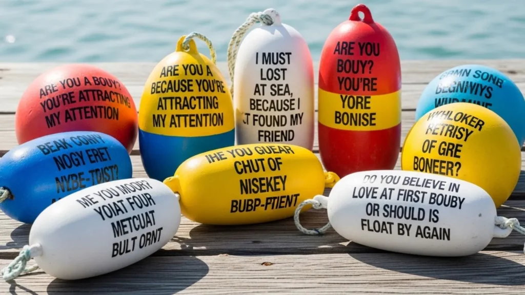Cheesy Buoy Pick Up Lines