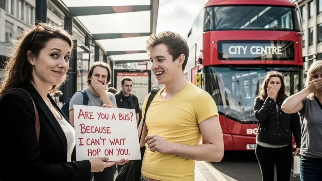 Cheesy Bus Pick Up Lines