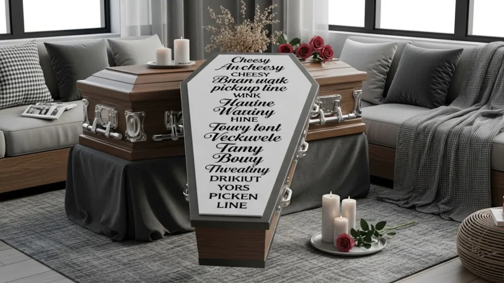 Cheesy Coffin Pick Up Lines